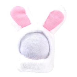 Gorro con orejas de conejo para gatos - divertido y cómodo para tu mascota