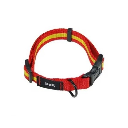 Collar para perros pequeños con bandera española - estilo y orgullo en cada paseo.