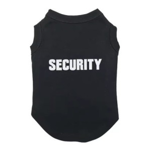 Jersey para perros SECURITY - estilo y comodidad para tu mascota