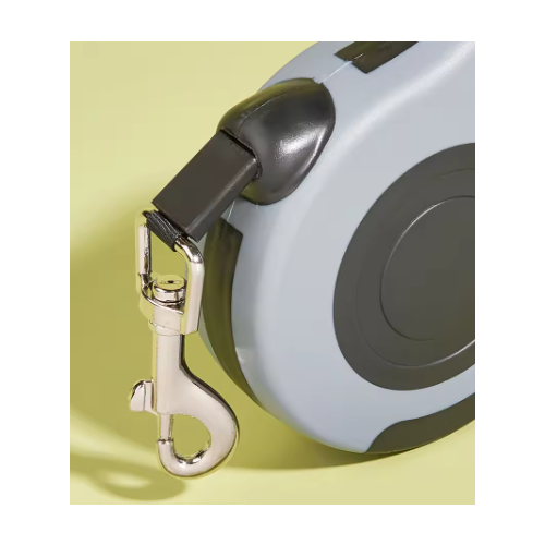 Correa extensible para perro color gris - control y libertad en paseos