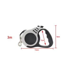 Correo extensible roja para perros - comodidad y control en paseos 2